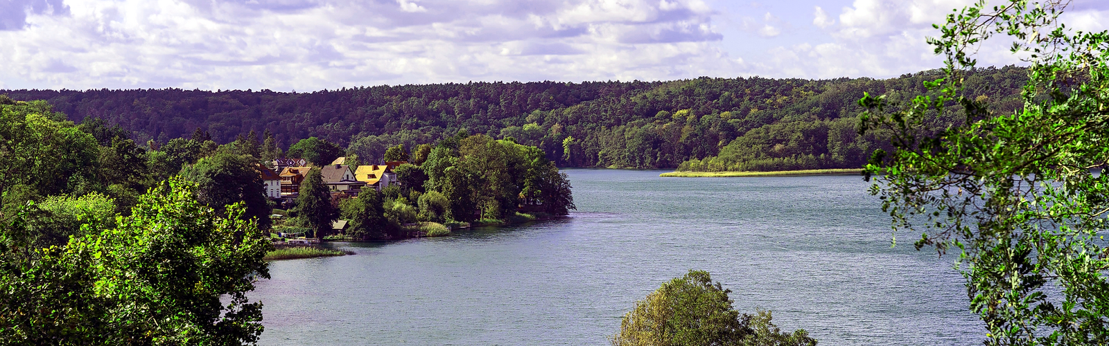 Blick auf den Schermützelsee in Buckow