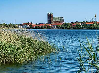 Blick auf Marienkirche in Prenzlau