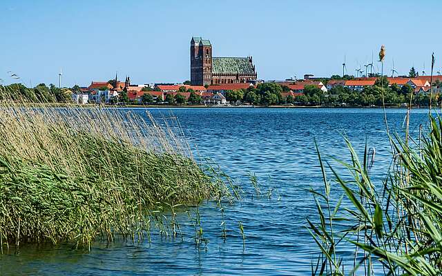 Blick auf Marienkirche in Prenzlau