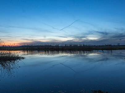 Dämmerung über dem Westhavelland