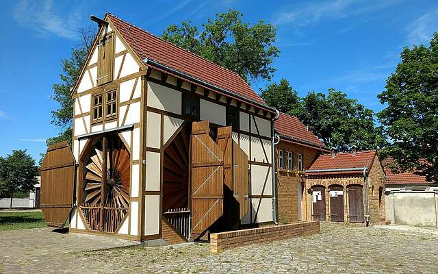 Die Scheuenwindmühle in Saalow
