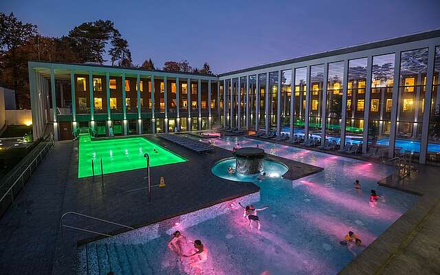 SaarowTherme am Abend SaarowTherme am Abend