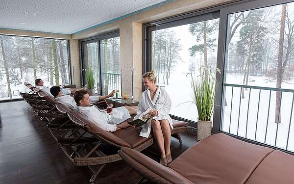 Gäste in der SaarowTherme