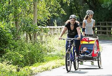 Barrier-free travel on the Flaeming Skate