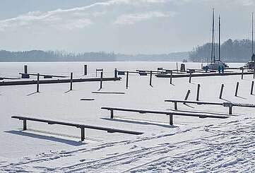 zugefrorener Scharmützelsee